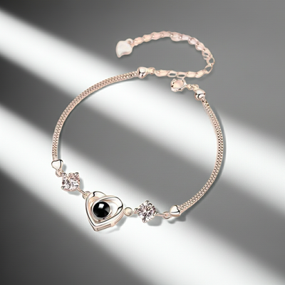 PS05 - Personalized Heart Photo Projection Bracelet