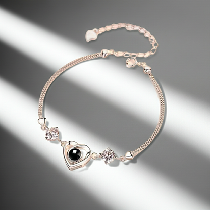 PS05 - Personalized Heart Photo Projection Bracelet