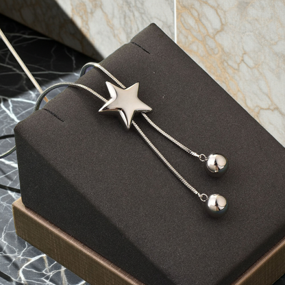 GP43 - Flowing Memory Adjustable Lariat Necklace