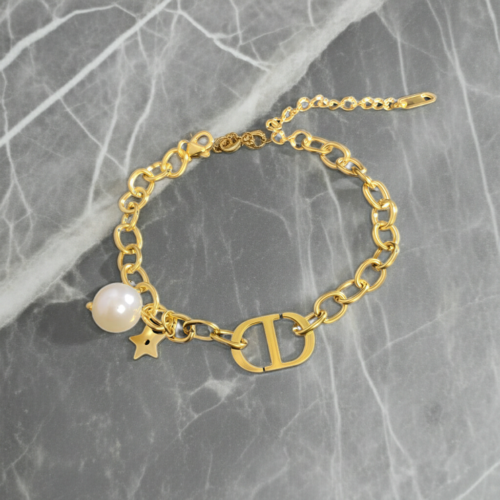 GP71 - Star & Initial Layered Necklace