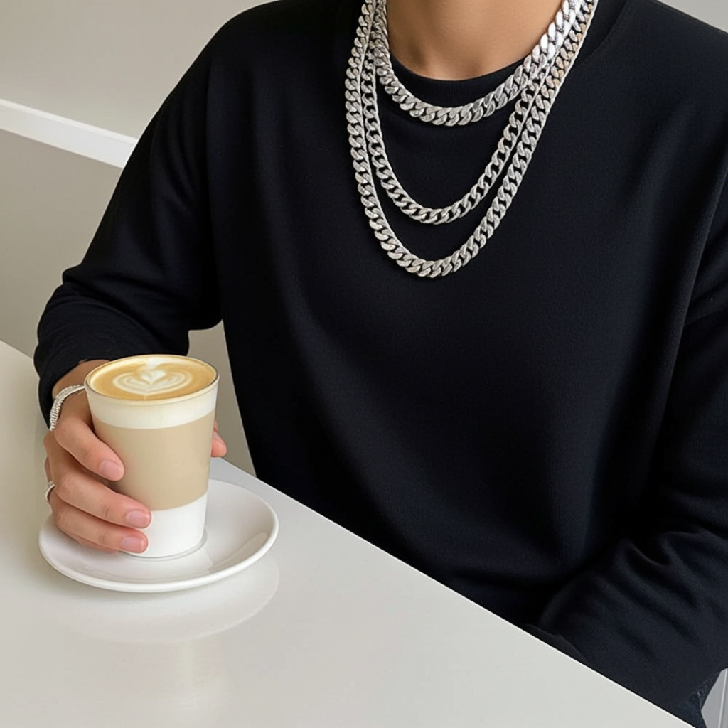 CC03 - Bold Cuban Link Chain Necklace