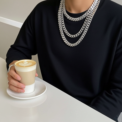CC03 - Bold Cuban Link Chain Necklace