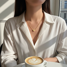 GP17 - Gold Heart Initial Necklace – Personalized Love Keepsake