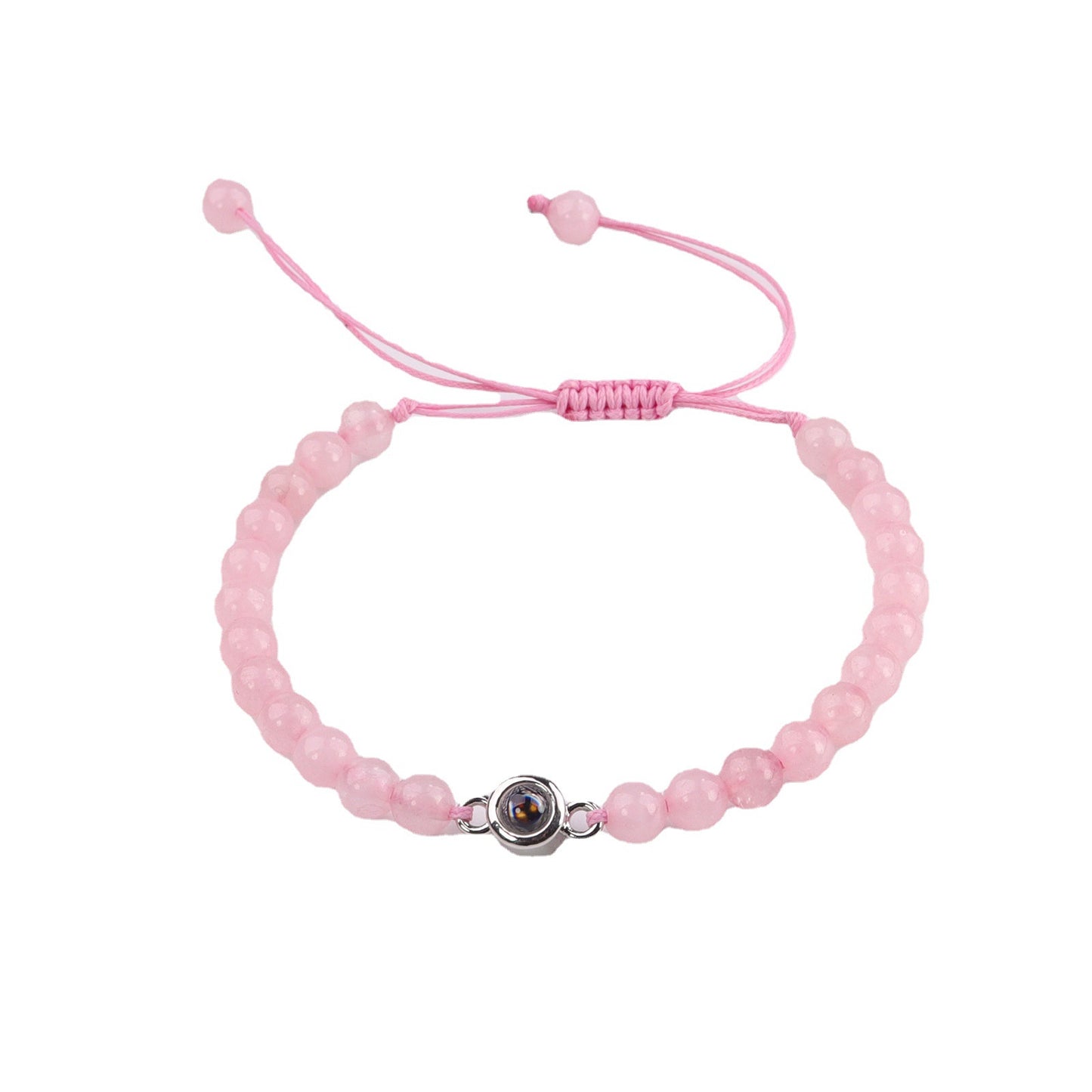 PS07 - Photo Projection Gemstone Bracelet – A Memory Woven Into Every Bead