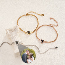 PS35 - Personalized Heart Photo Projection Bracelet