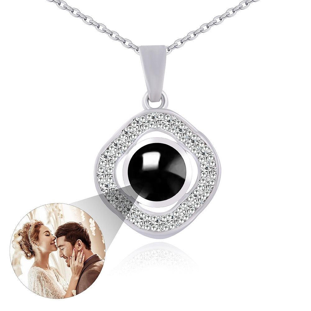 PX10 💌 Eternal Memory Projection Necklace – Twinkle Heart Edition