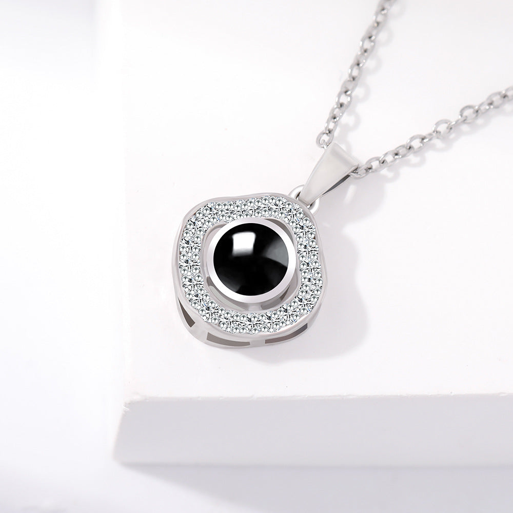PX10 💌 Eternal Memory Projection Necklace – Twinkle Heart Edition
