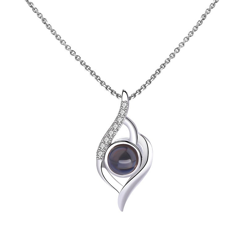 PX34 Eternal Flame Photo Projection Necklace