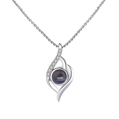 PX34 Eternal Flame Photo Projection Necklace