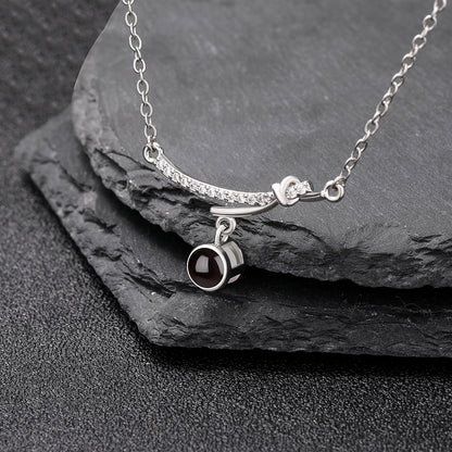 PX37 Knot of Love Photo Projection Necklace