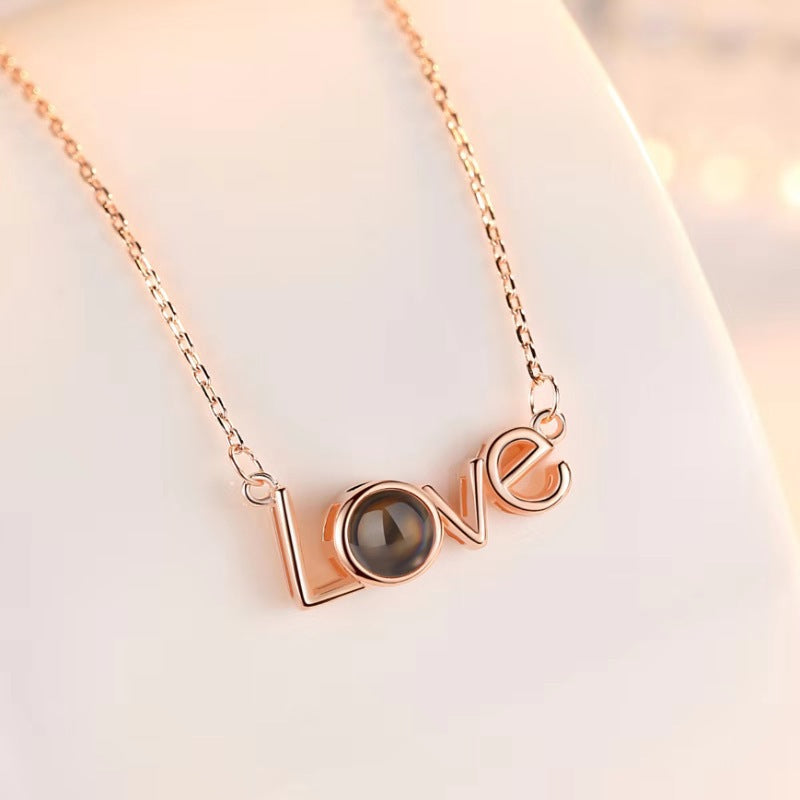 PX39 - Love Photo Projection Necklace