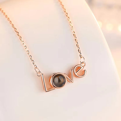 PX39 - Love Photo Projection Necklace