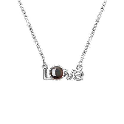 PX39 - Love Photo Projection Necklace