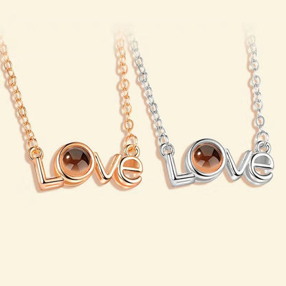 PX39 - Love Photo Projection Necklace