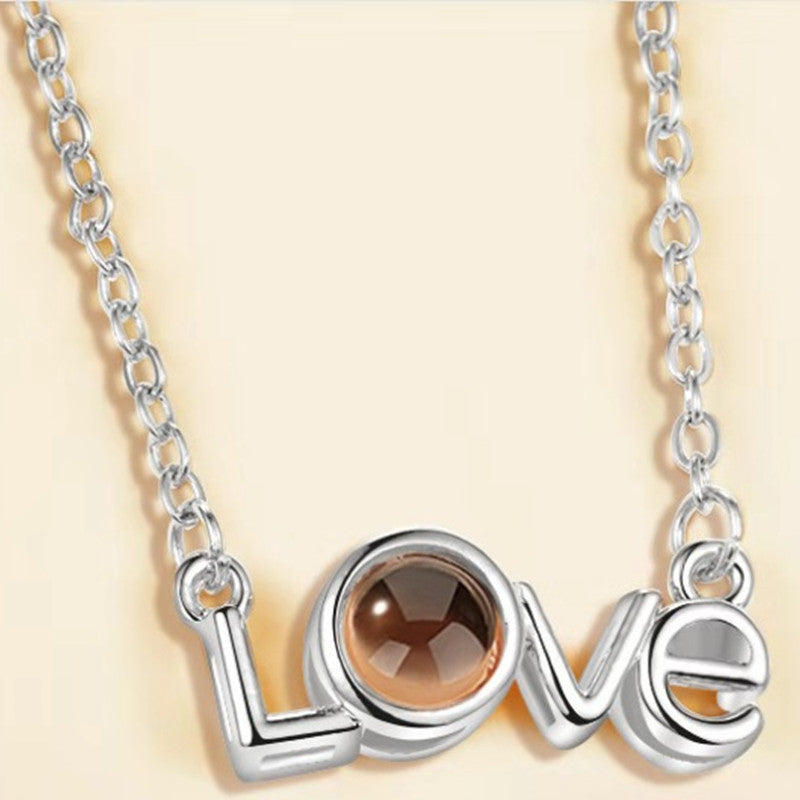 PX39 - Love Photo Projection Necklace