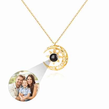 PX40 - Celestial Love Photo Projection Necklace