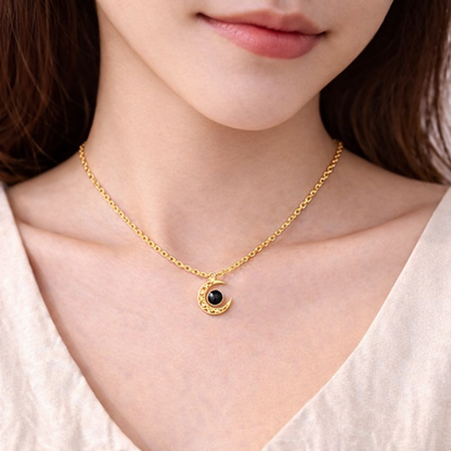 PX40 - Celestial Love Photo Projection Necklace