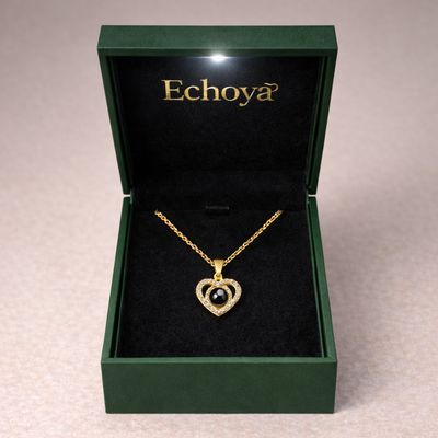 PX47 - Custom Photo Projection Necklace – Golden Heart Design