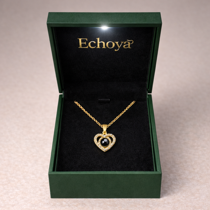 PX47 - Custom Photo Projection Necklace – Golden Heart Design