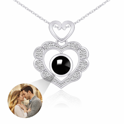 PX49 - Heartfelt Projection Necklace – Eternal Love in a Tiny Light