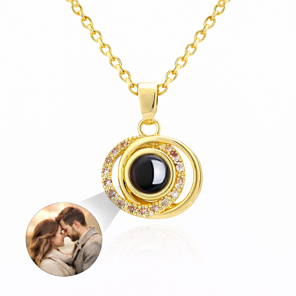 PX63 - Eternal Orbit Photo Projection Necklace
