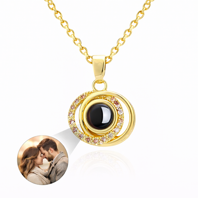PX63 - Eternal Orbit Photo Projection Necklace
