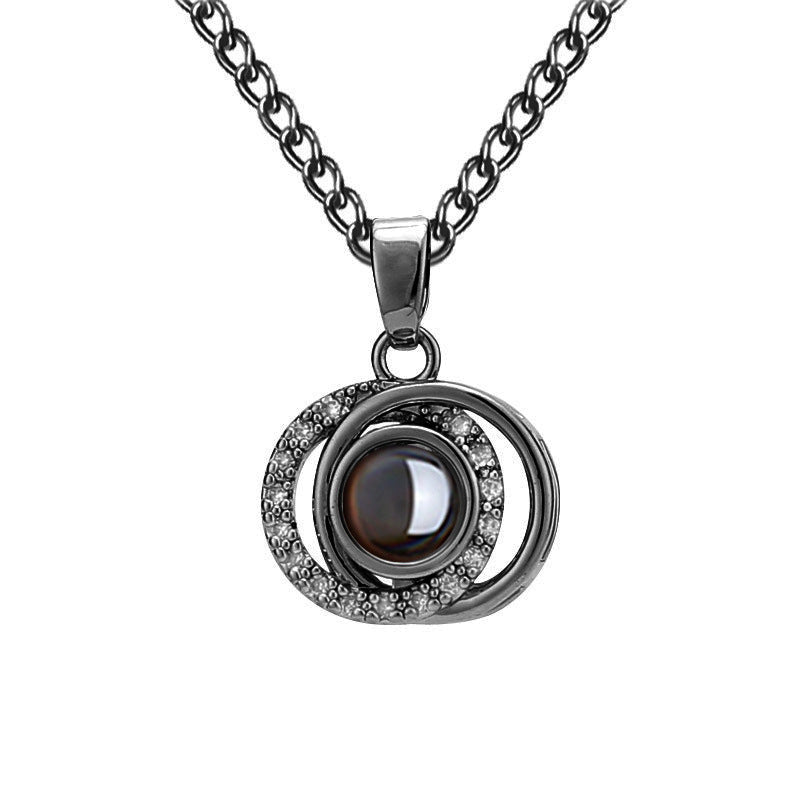 PX63 - Eternal Orbit Photo Projection Necklace