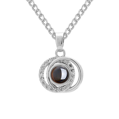 PX63 - Eternal Orbit Photo Projection Necklace