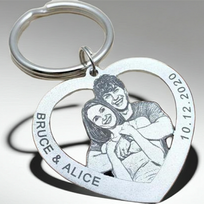 DZ02 - Personalized Photo Keychains & Necklaces — Capture Memories Forever