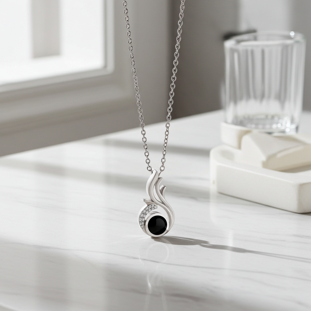 PX20 - Shooting Flame Photo Projection Necklace – Ignite Every Memory