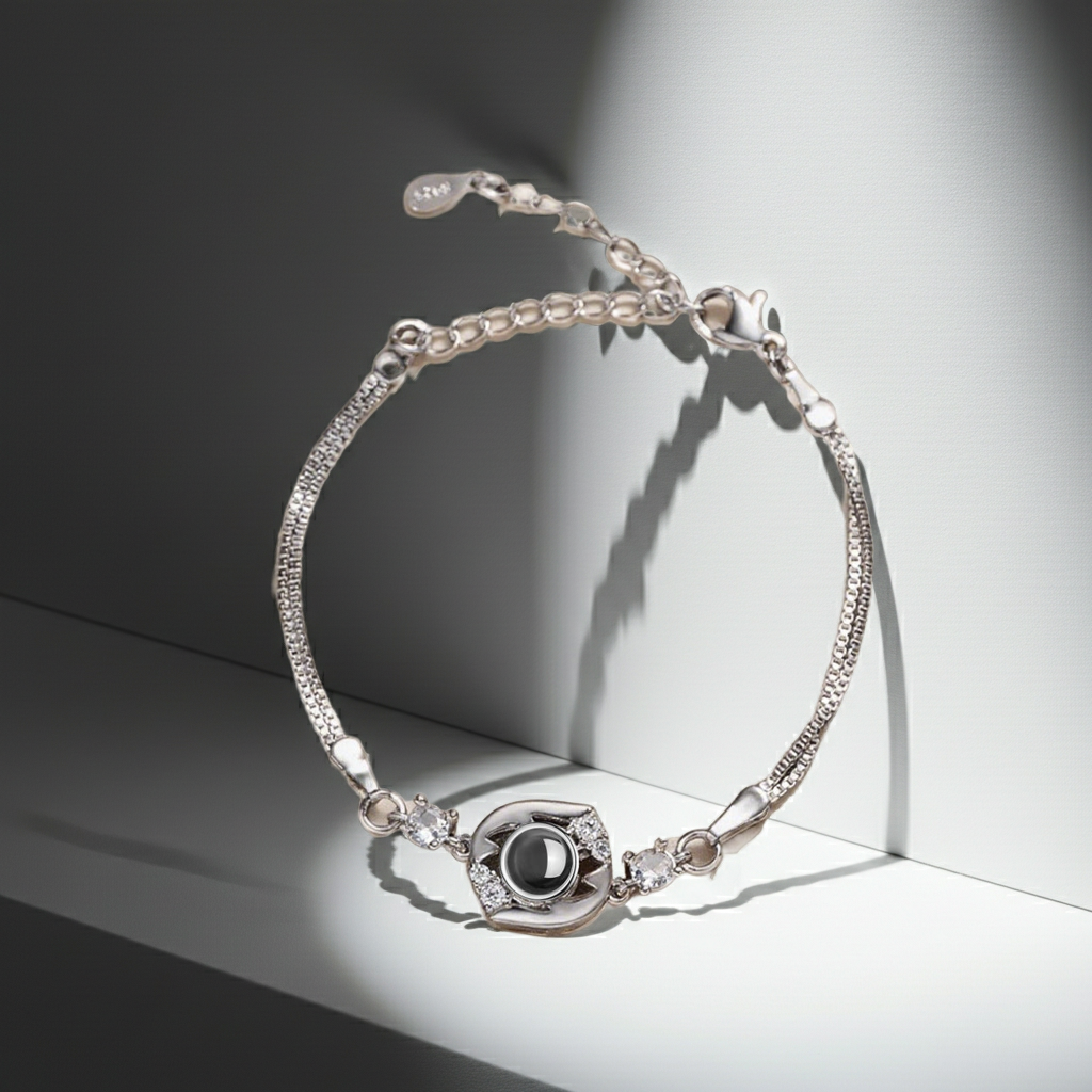 PS28 - Elegant photo projection bracelet