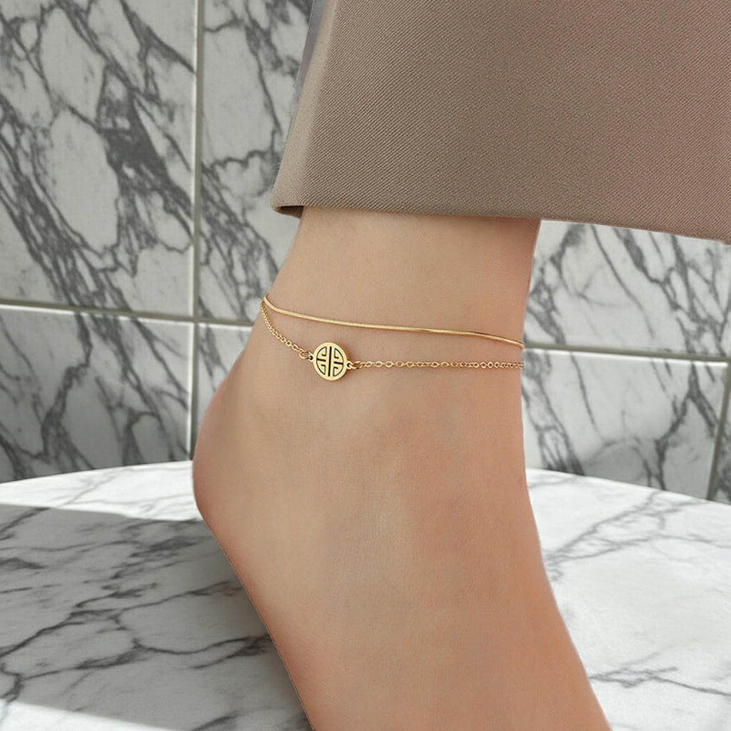 FC26 - Echoya Fortune Circle Anklet