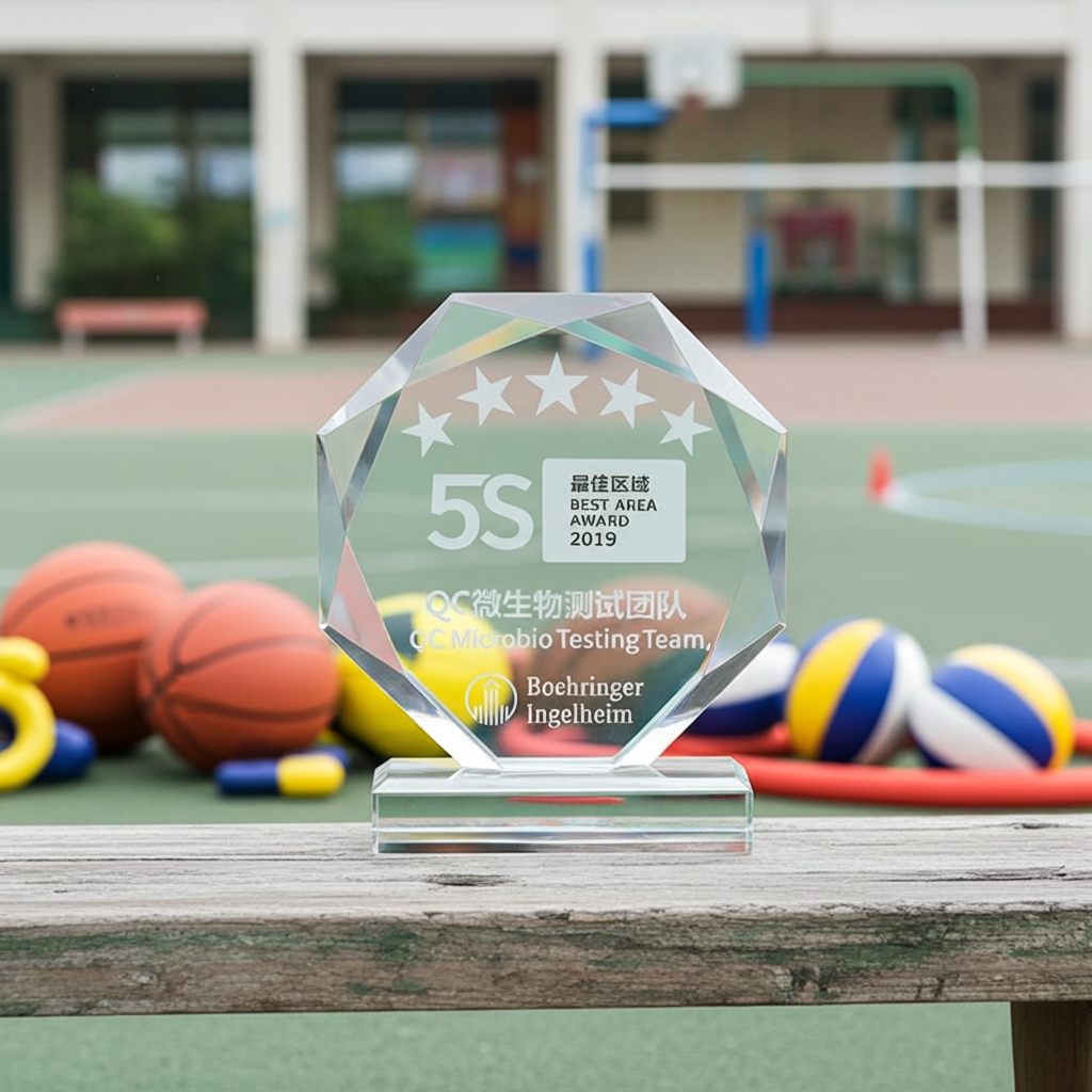 SP08 - Premium Crystal Trophy – Custom Engraved Corporate Award