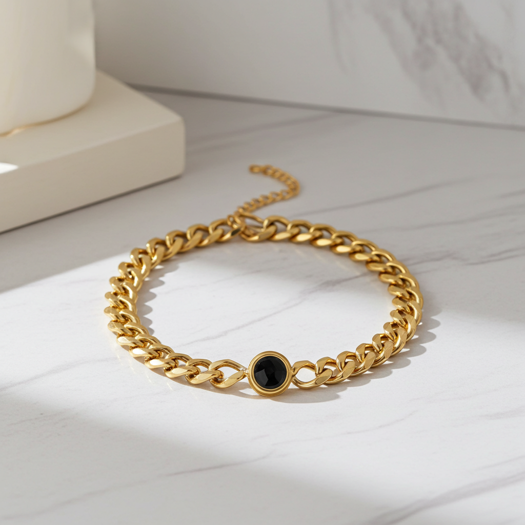 PS02 - Personalized Photo Projection Chain Bracelet