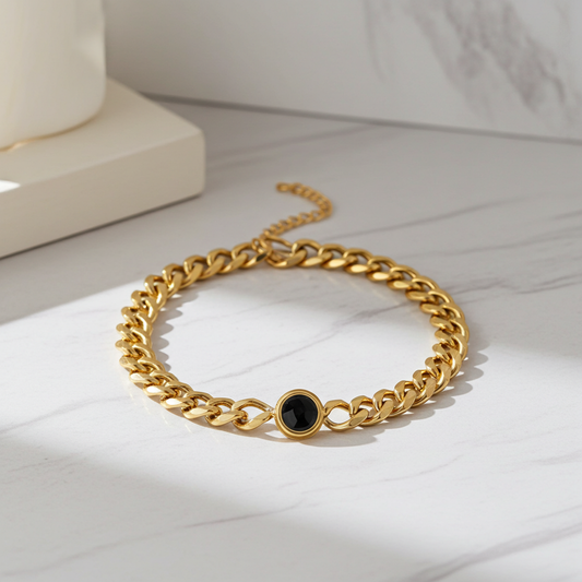 PS02 - Personalized Photo Projection Chain Bracelet