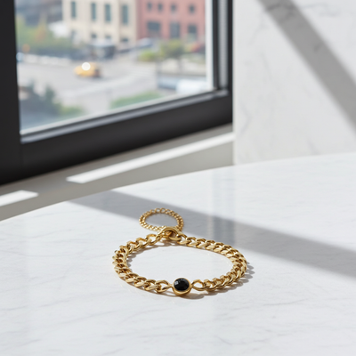 PS02 - Personalized Photo Projection Chain Bracelet