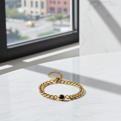 PS02 - Personalized Photo Projection Chain Bracelet