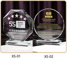 SP08 - Premium Crystal Trophy – Custom Engraved Corporate Award