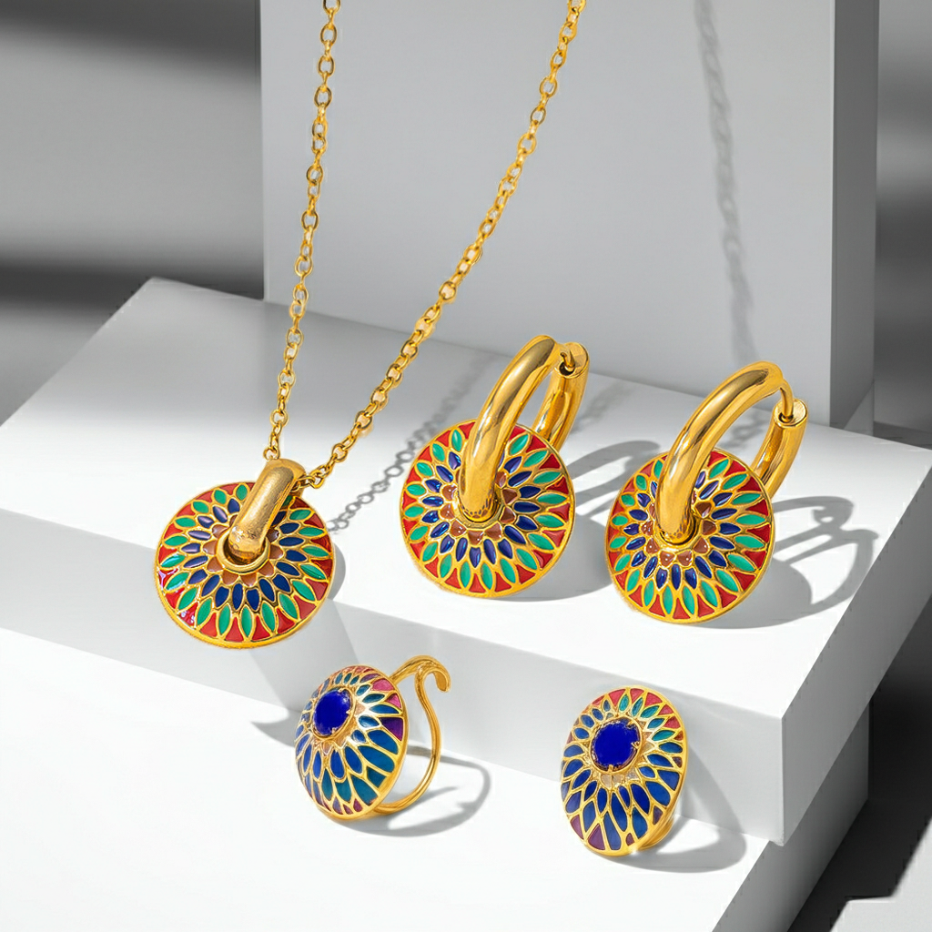 CC04 - Jewelry Set Collection – Classic Elegance for Every Sparkling Moment