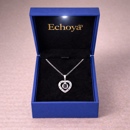 PXS115 - Personalized Heart Photo Projection Necklace