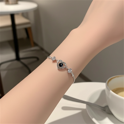 PS05 - Personalized Heart Photo Projection Bracelet