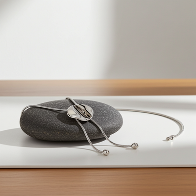 GP43 - Flowing Memory Adjustable Lariat Necklace