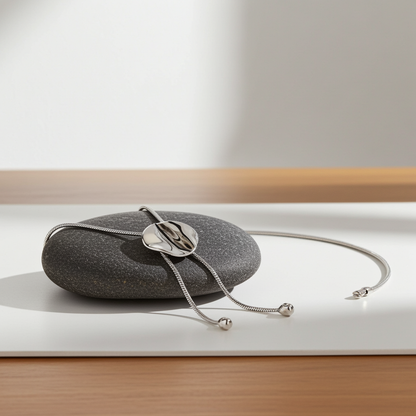 GP43 - Flowing Memory Adjustable Lariat Necklace