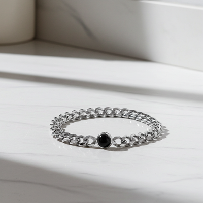 PS02 - Personalized Photo Projection Chain Bracelet