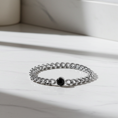PS02 - Personalized Photo Projection Chain Bracelet