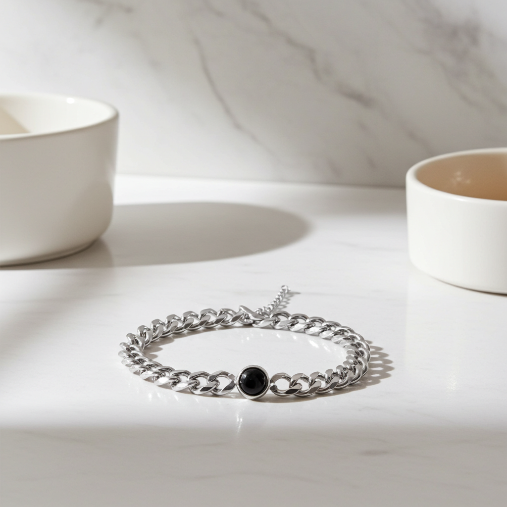 PS02 - Personalized Photo Projection Chain Bracelet