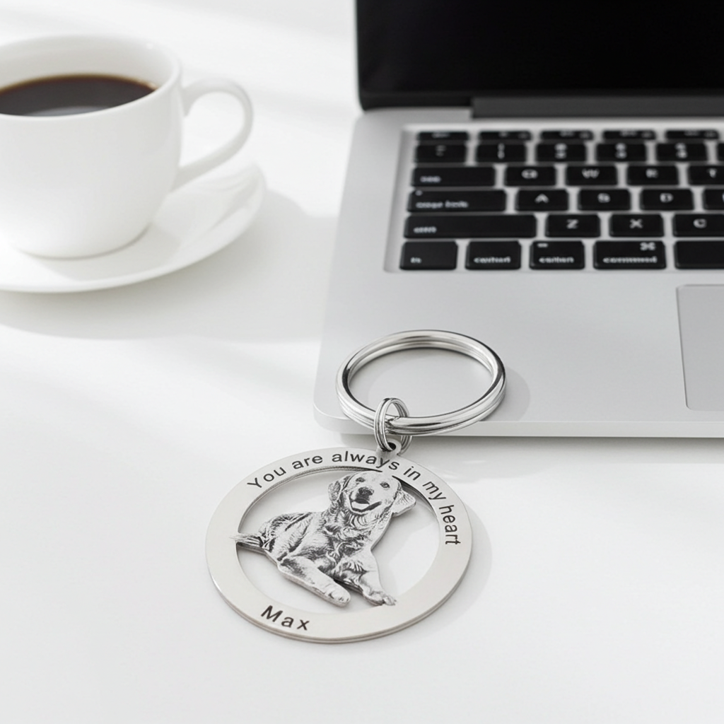 DZ02 - Personalized Photo Keychains & Necklaces — Capture Memories Forever