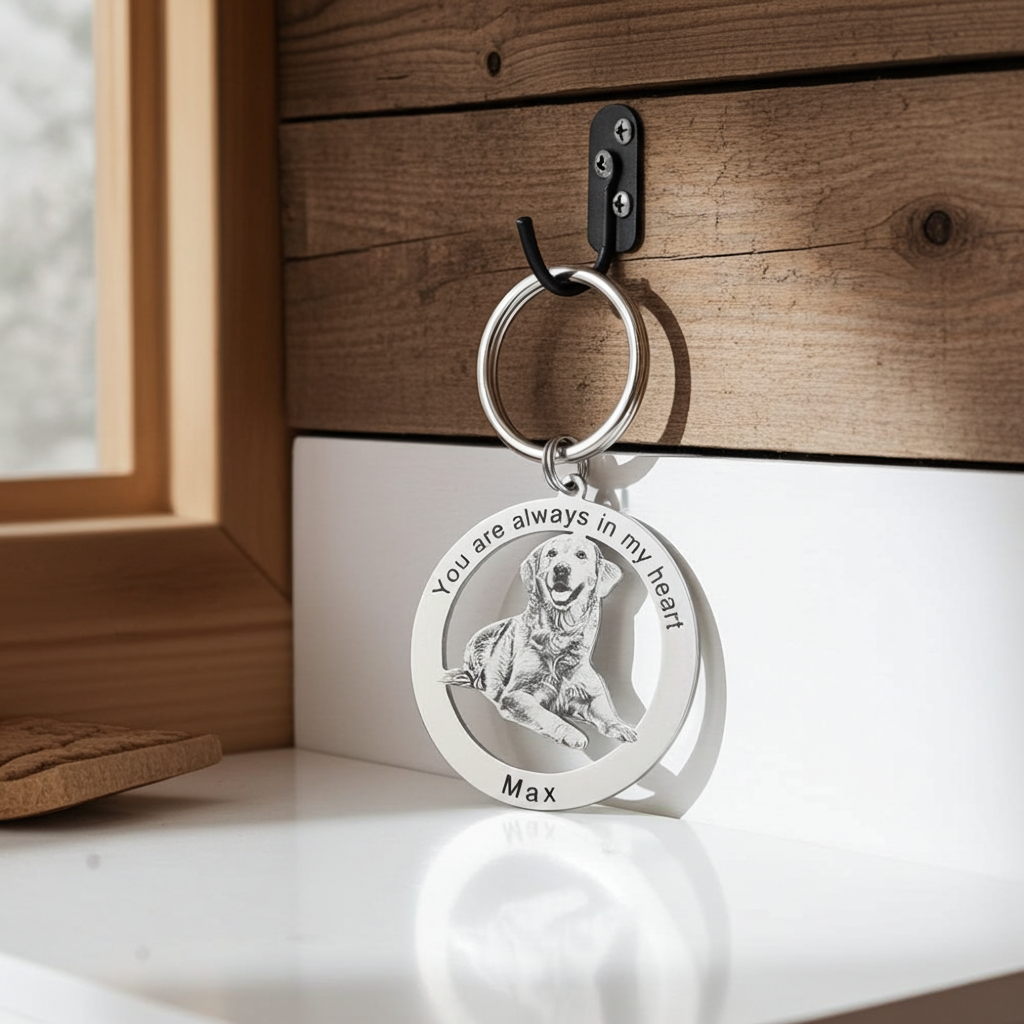 DZ02 - Personalized Photo Keychains & Necklaces — Capture Memories Forever