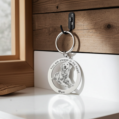 DZ02 - Personalized Photo Keychains & Necklaces — Capture Memories Forever