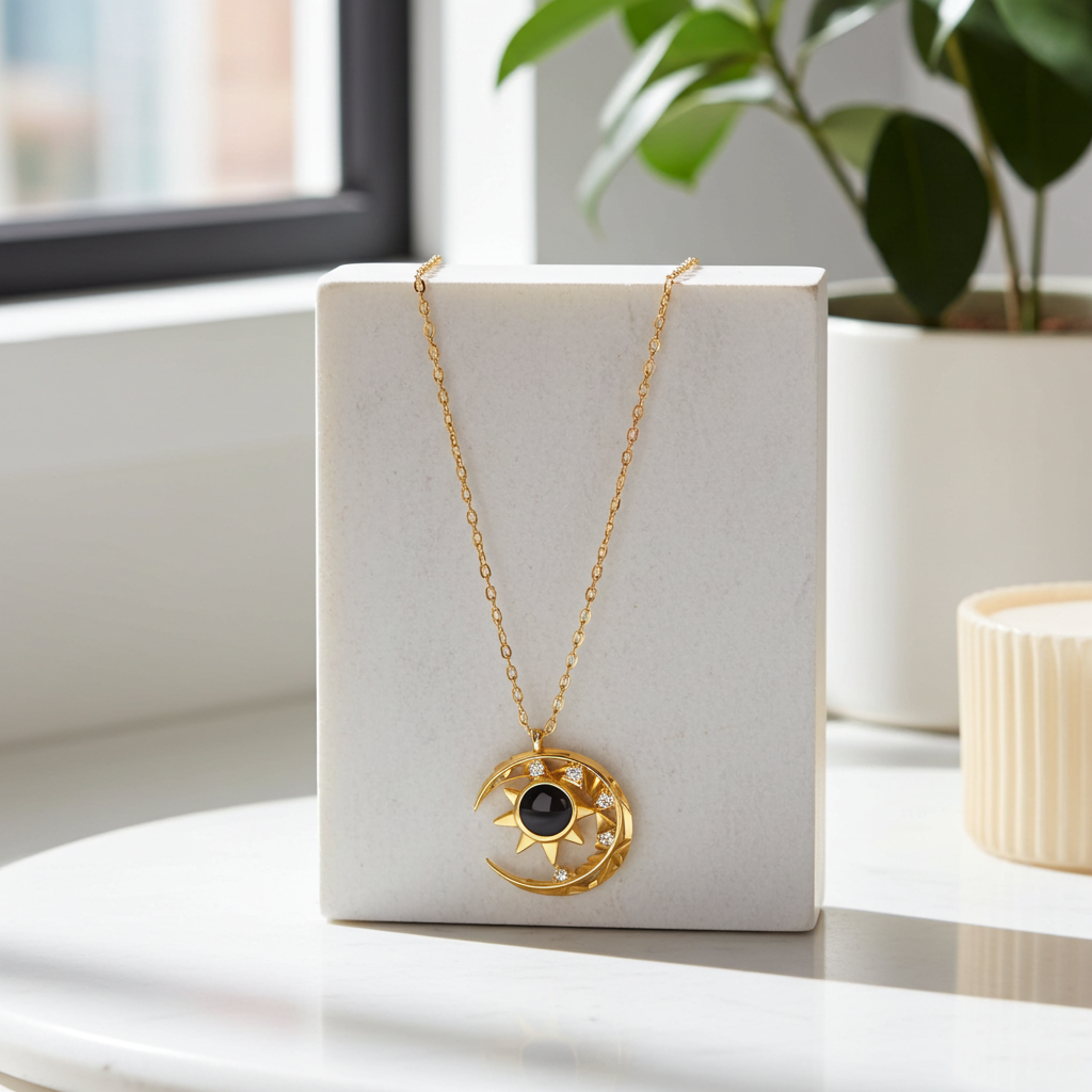 PX40 - Celestial Love Photo Projection Necklace